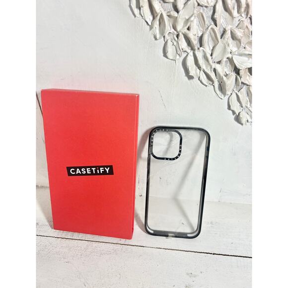 NWT CASETiFY Impact Scratch Resistant Clear iPhone Case - Picture 2 of 2
